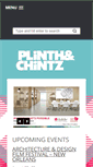 Mobile Screenshot of plinthandchintz.com